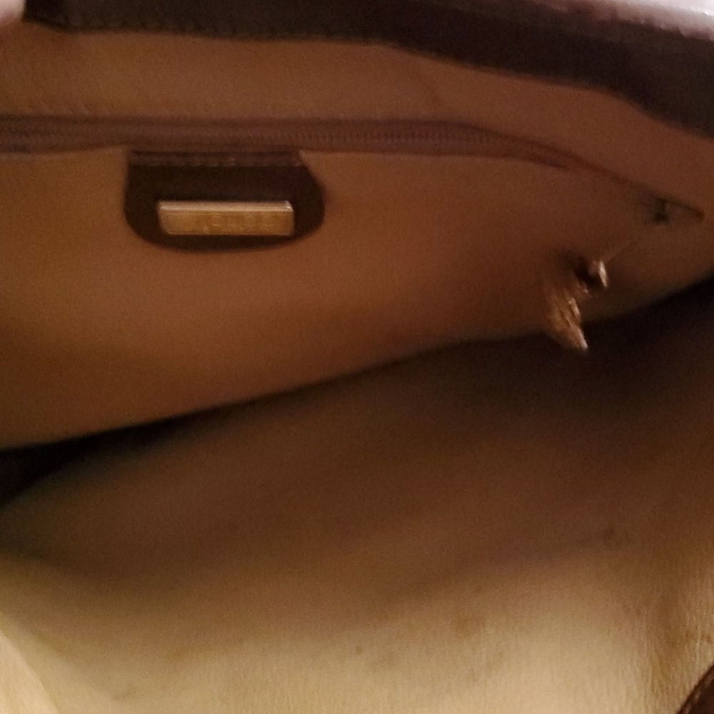 GUCCI Vintage Brown Crossbody Monogram - Picture 4 of 6